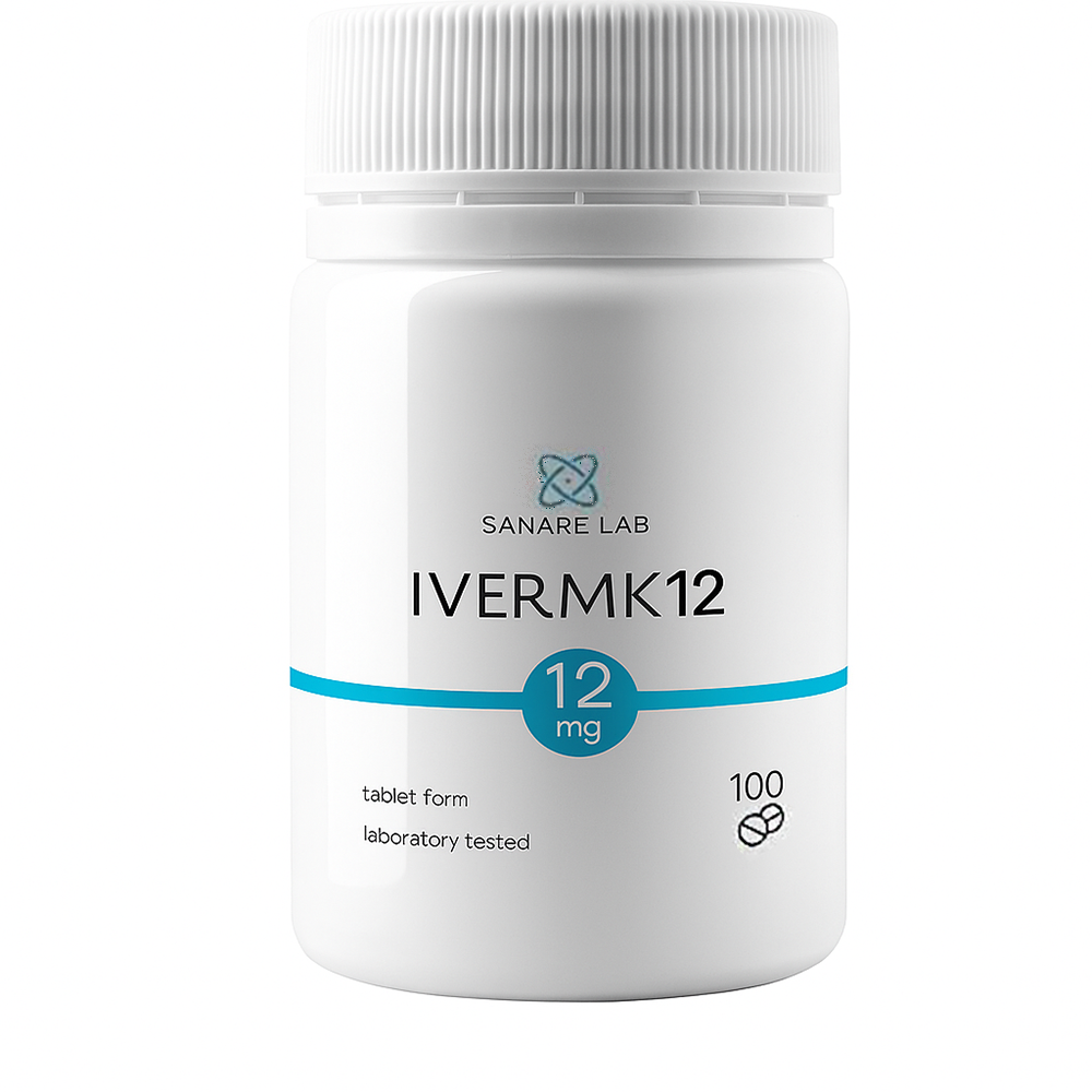 IVERMK 12mg 100 Tablets - Sanare Lab