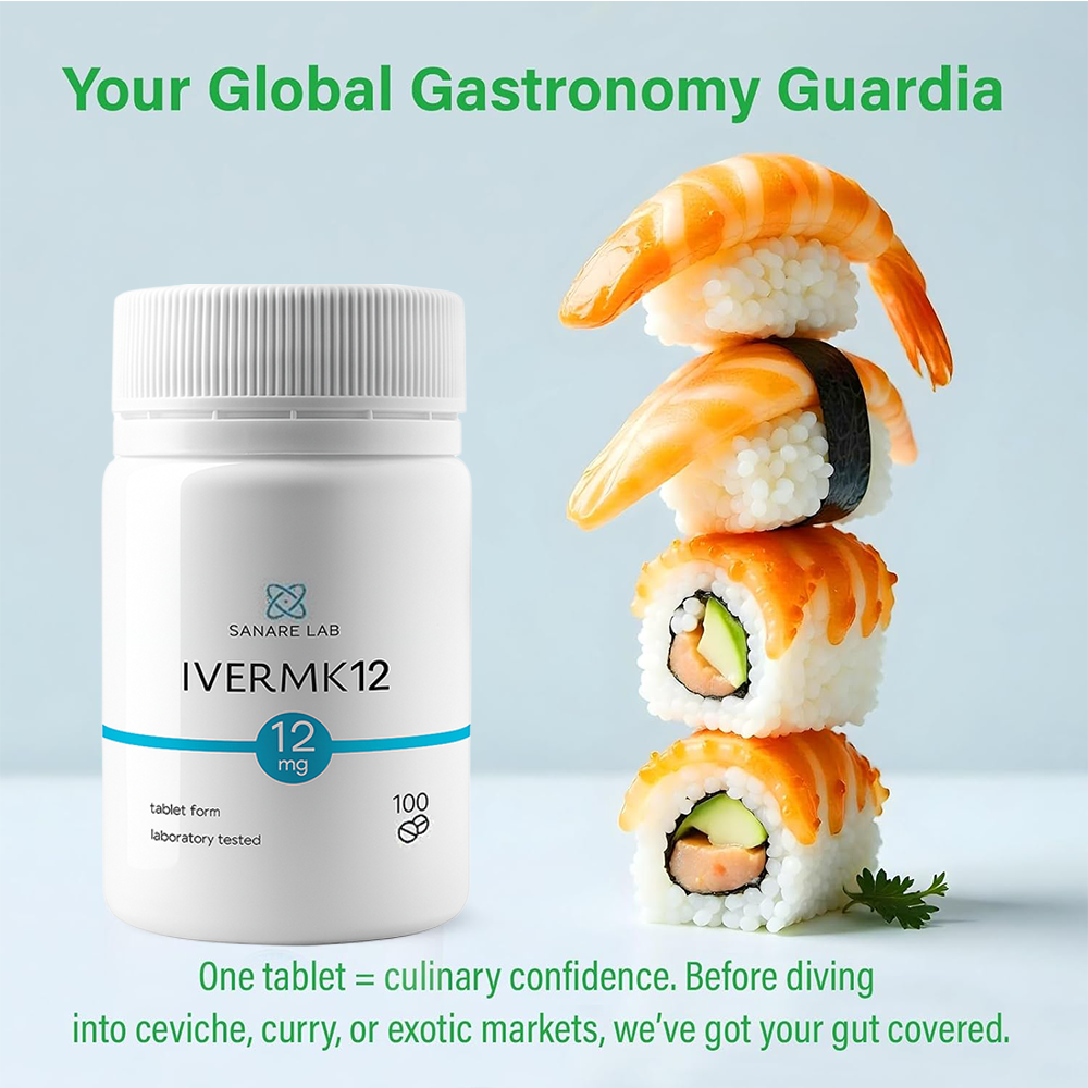 IVERMK 12mg 100 Tablets - Sanare Lab